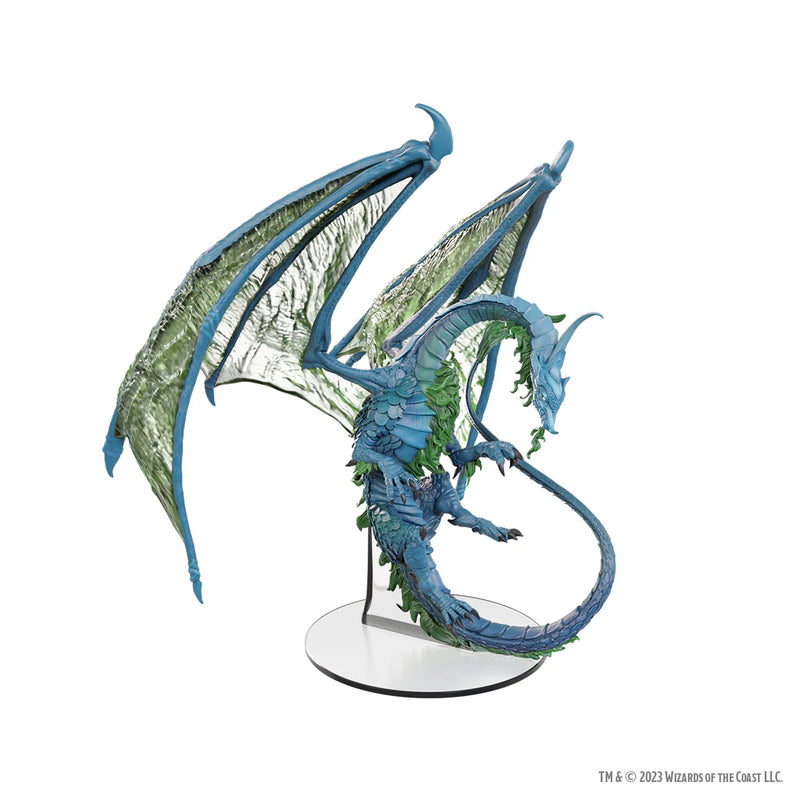 Icons of the Realms: Adult Moonstone Dragon