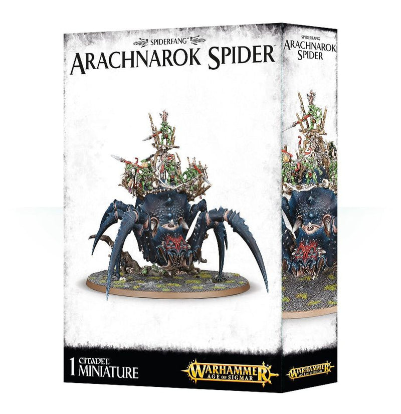 Warhammer: Age of Sigmar - Arachnarok Spider with Spiderfang Warparty