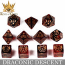 Draconic Descent - 11 Dice Set