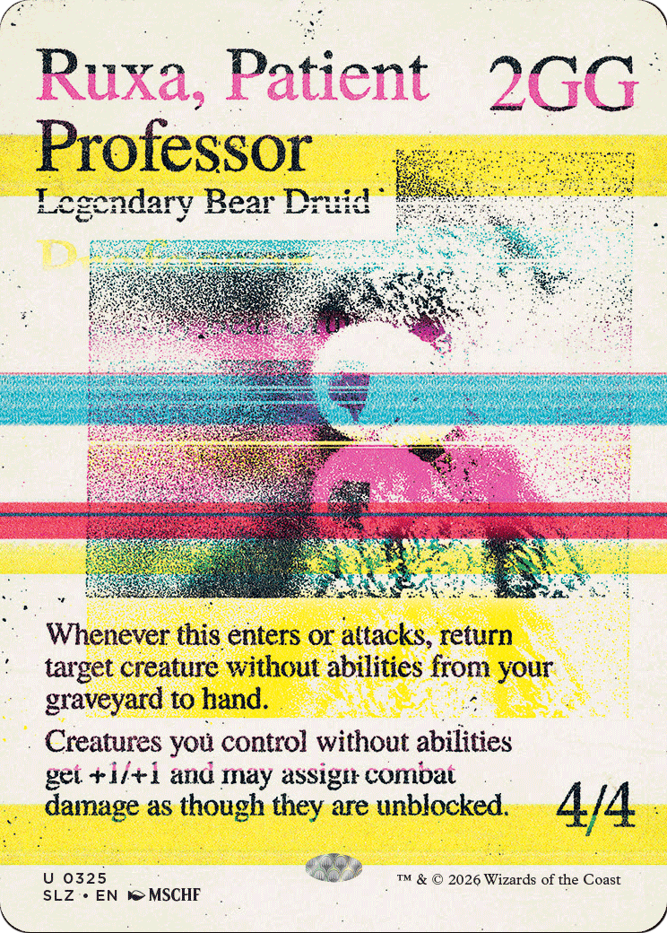 Ruxa, Patient Professor (0325) [Secret Lair x MSCHF: The Zeta Set]