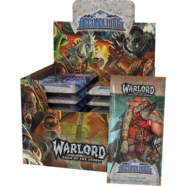 Warlord: Saga of the Storm: Accordlands Booster Display