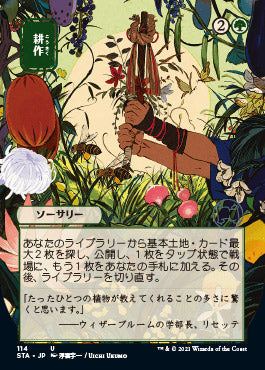 Cultivate (Japanese) [Strixhaven: Mystical Archive]