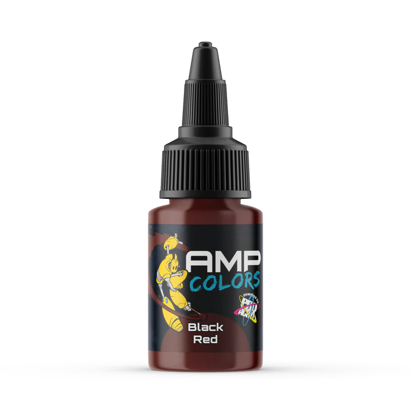 Pro Acryl AMP Colors - Black Red