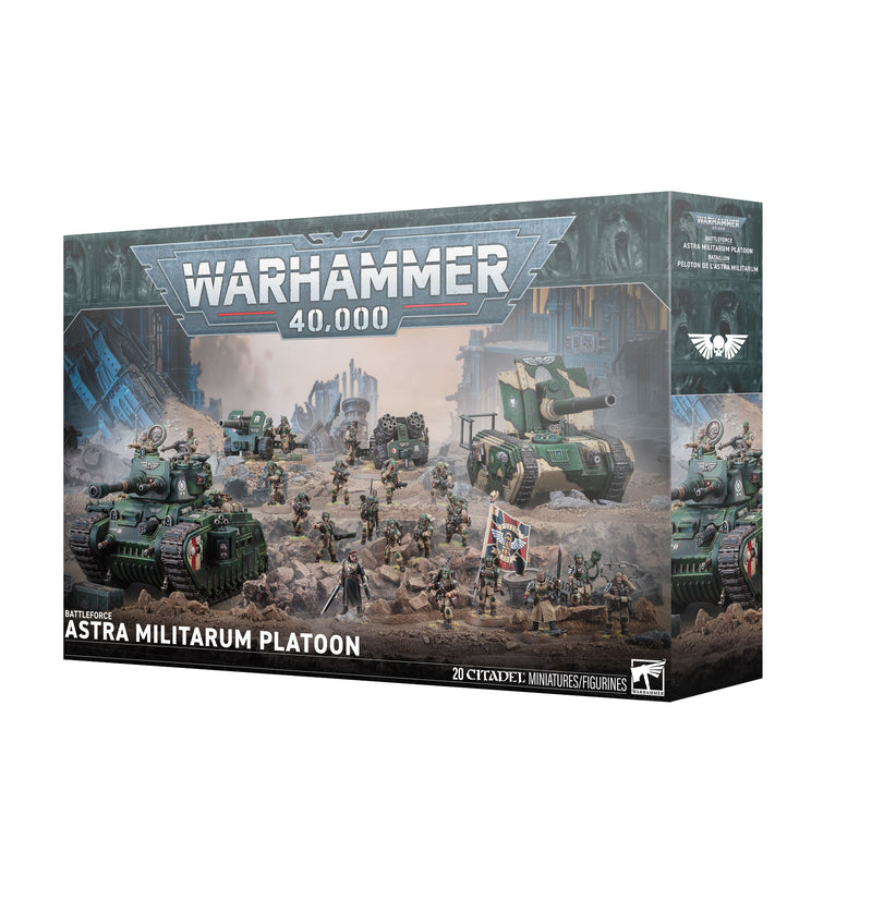 Astra Militarum: Battleforce - Astra Militarum Platoon Preorder (Available 07/11)