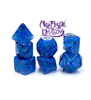 RPG 7 Dice Set: Holographic Dice - 'Astral Dragons'