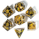Hymgho 7pc RPG Dice Set: Tainted Treasure - Resin
