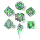 Hymgho 7pc RPG Dice Set: Dreamwing - Liquid Core