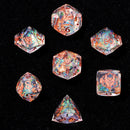 Hymgho 7pc RPG Dice Set: Opal - Luster Cut Resin