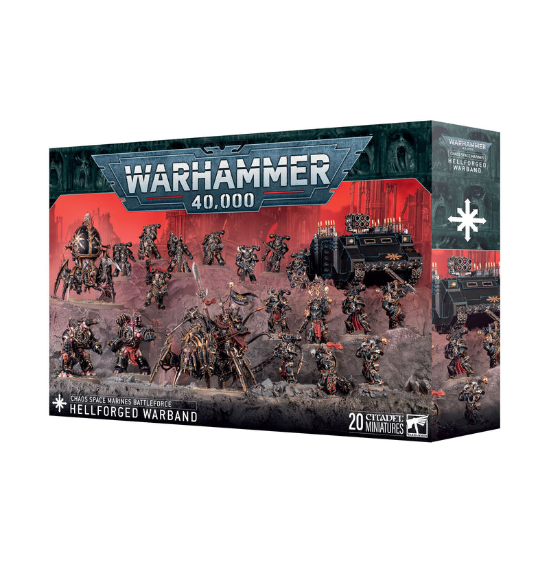 Chaos Space Marines: Hellforged Warband Preorder (Available 11/29) [LIMIT 1 PER PERSON]