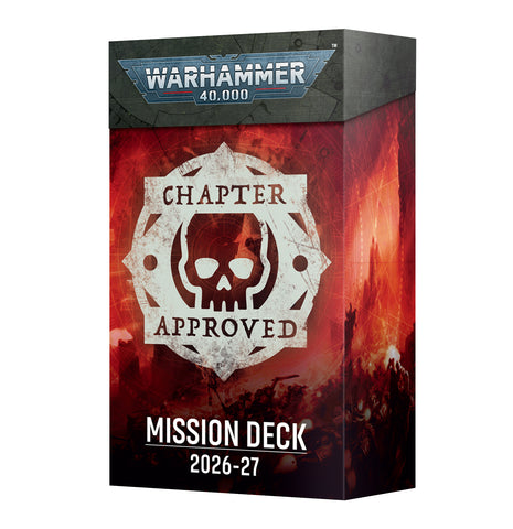 Warhammer 40k: Chapter Approved Mission Deck 2026-2027 Preorder (Available 06/27)