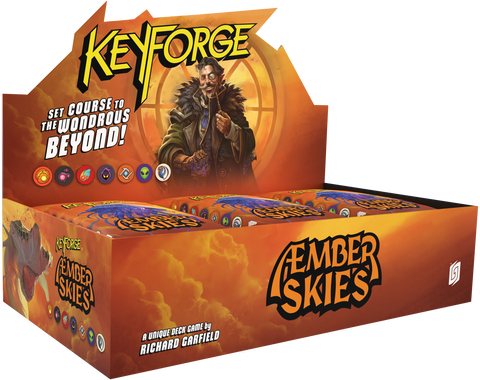 Keyforge: Aember Skies Deck Display