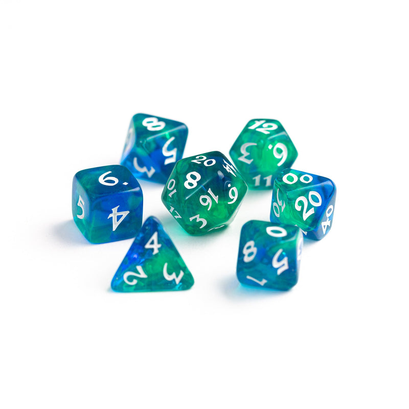 RPG Dice Set (7) - Elessia Cosmos Nova