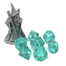 Critlings Mini RPG Dice Set (7) - Minty Breeze