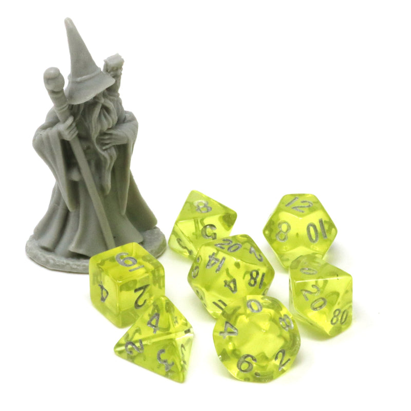 Critlings Mini RPG Dice Set (7) - Sunbeam