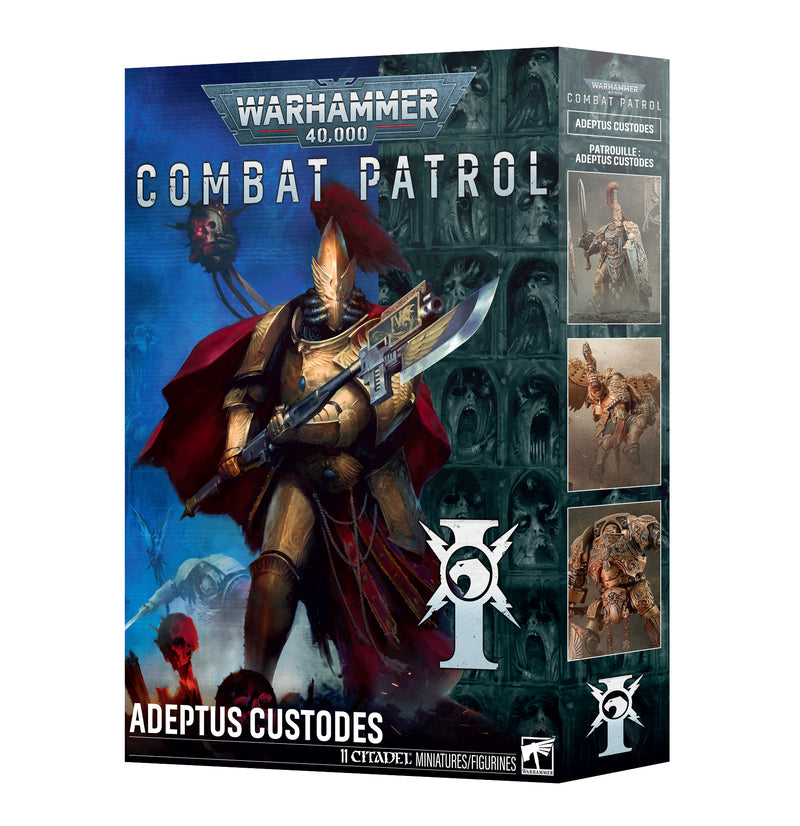 Adeptus Custodes: Combat Patrol 11E Preorder (Available 10/17)