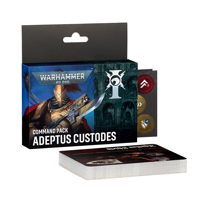 Command Pack: Adeptus Custodes 11E Preorder (Available 10/17)