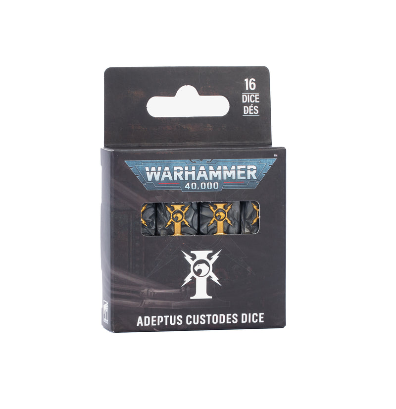 Adeptus Custodes Dice Preorder (Available 10/17)