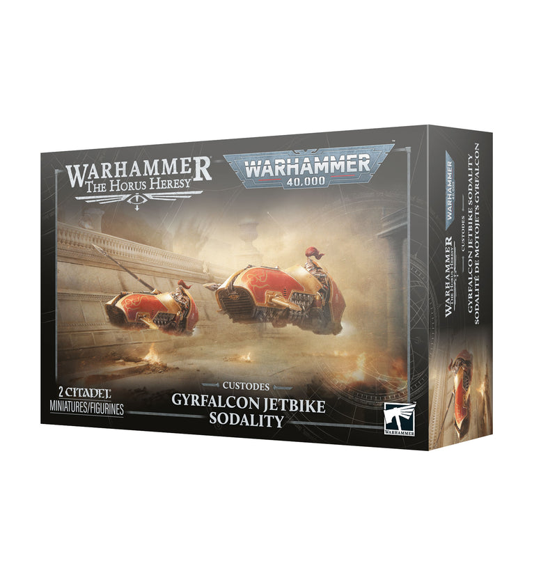 Adeptus Custodes / Legio Custodes: Gyrfalcon Jetbike Sodality Preorder (Available 10/17)