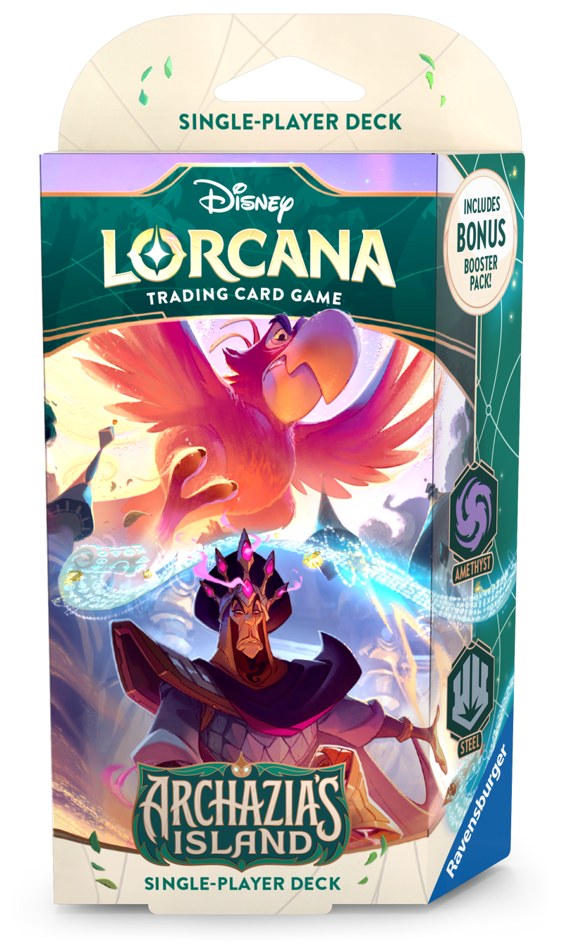 Disney Lorcana: Archazia's Island - Starter Deck Iago and Jafar (Available 03/07)