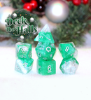 RPG 7 Dice Set: Aether Dice - 'Deck the Halls' (Christmas)