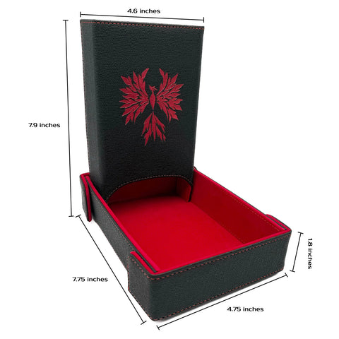 Norse Foundry: Dice Tray / Tower Bundle - Red Phoenix