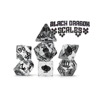 RPG 7 Dice Set: Inclusion Dice - 'Black Dragon Scales'