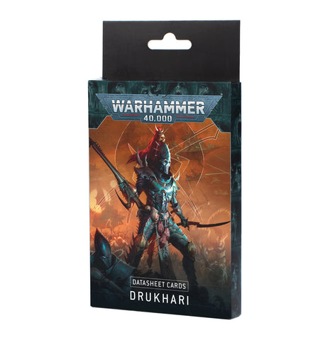 Datasheet Cards: Drukhari 10E
