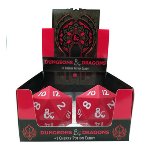 Dungeons & Dragons D20 Cherry Potion Candy