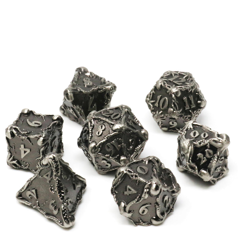 7 piece RPG Set - Fathom Silver