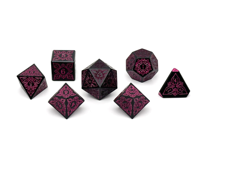 Feyweave 7 Piece Metal RPG Set - Feydark