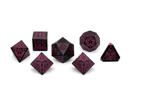 Feyweave 7 Piece Metal RPG Set - Feydark