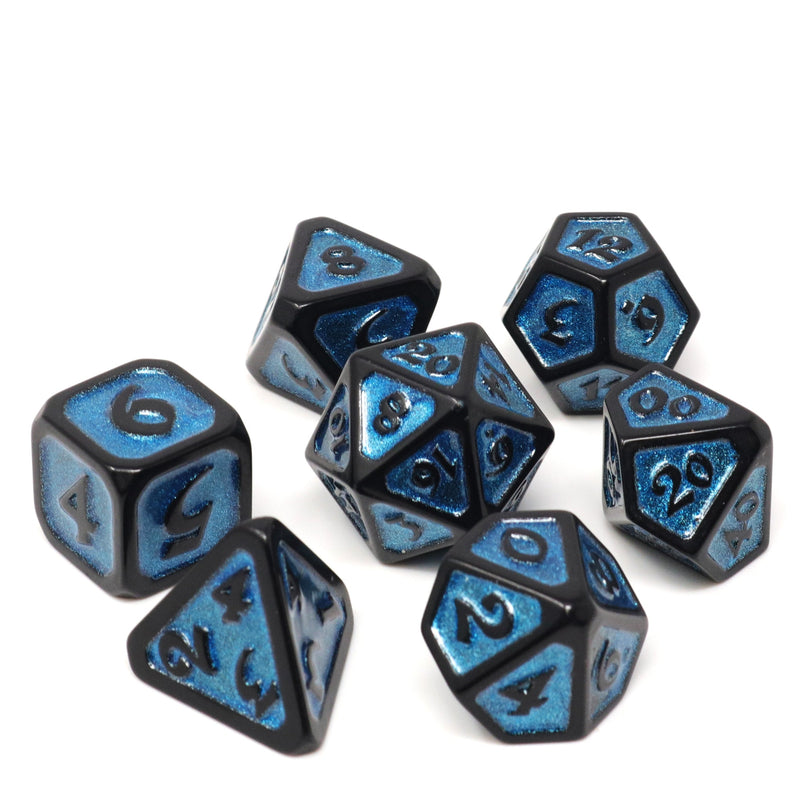 7 Piece RPG Set - Diaglyph Frost Bite