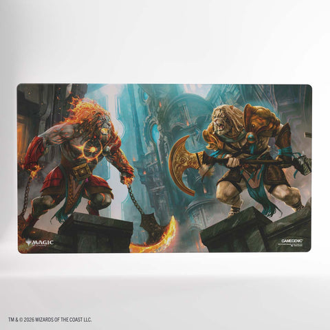 Reality Fracture - Shiny Playmat - Ajani, Path of Vengeance / Ajani, Counter Attack Leader