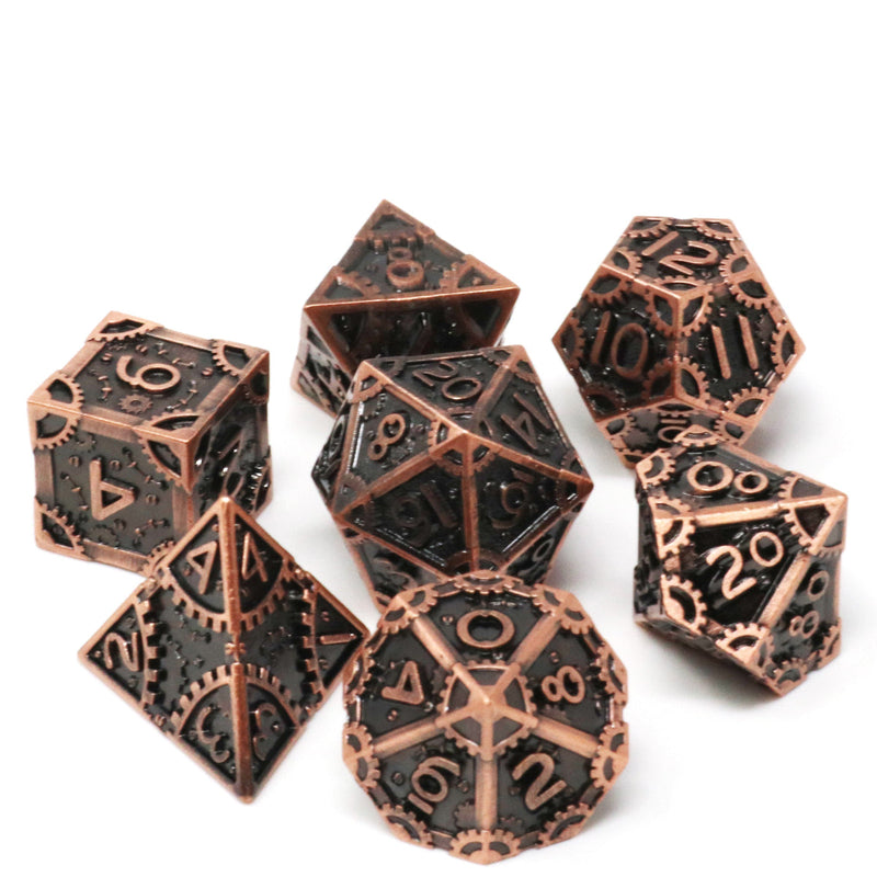 7 piece RPG Set - Gearbox Copper