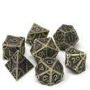 7 piece RPG Set - Gearbox Gold