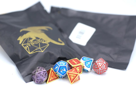 Hymgho Mystery Pack Full set Non-matching Solid Metal Dice