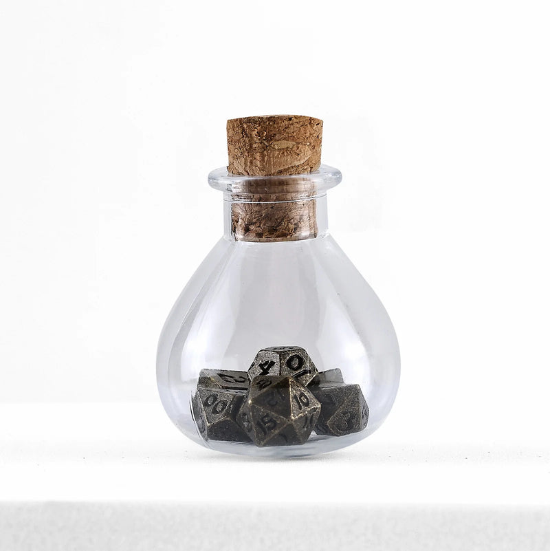 Hymgho Unseelie Mini Dice Set - Ancient Bronze