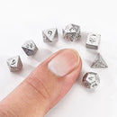 Hymgho Unseelie Mini Dice Set - Silver