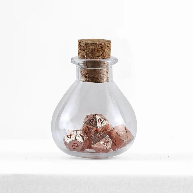 Hymgho Unseelie Mini Dice Set - Rose Gold
