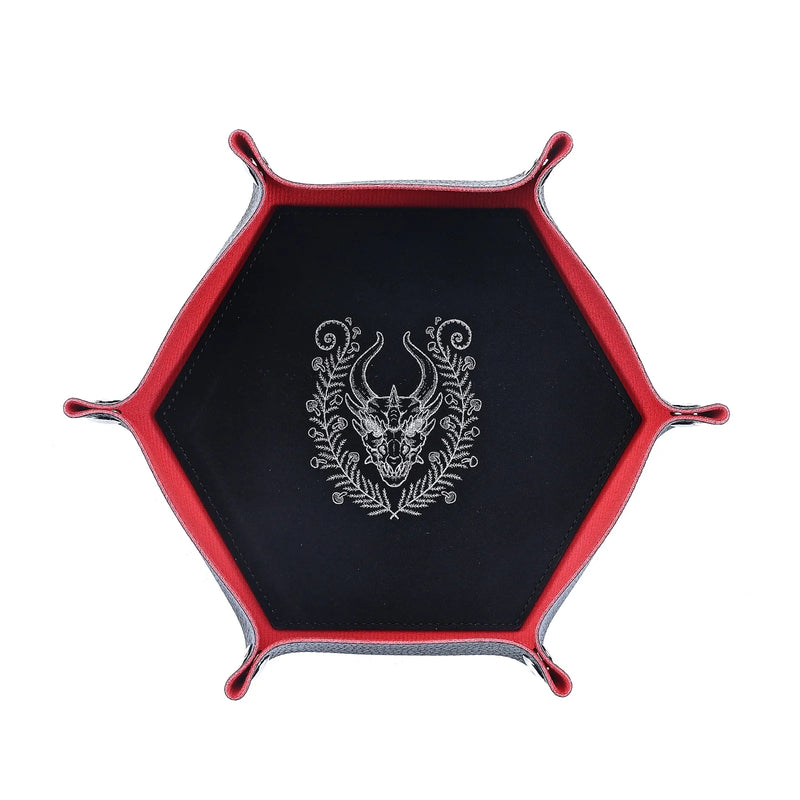 Hymgho Table Armor Dice Tray (Dragon Skull)