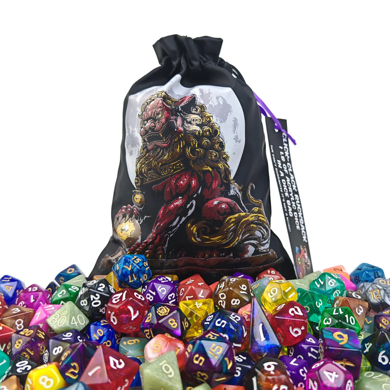 Click Clack Rucksack - 1 LB of Dice!