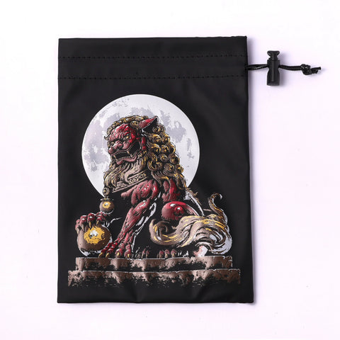 Hymgho Fine Art Dice Bag - Foo Dog