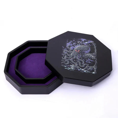 Hymgho Hero's Hoard Dice Tray & Keeper - Cthulu
