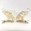 Hymgho: Draconic Adornments Hair Clips - Crystal