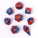 Hymgho 8pc RPG Dice Set: Stormcaller