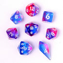Hymgho 8pc RPG Dice Set: Unicorn Tears