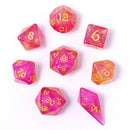 Hymgho 8pc RPG Dice Set: Dragon Bait