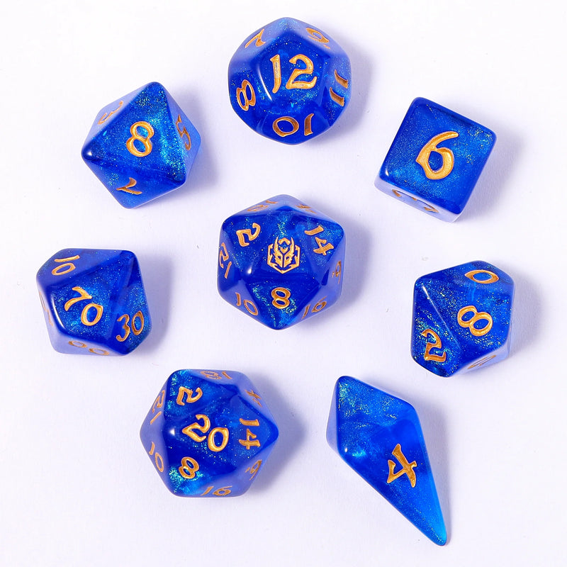 Hymgho 8pc RPG Dice Set: Cantrip