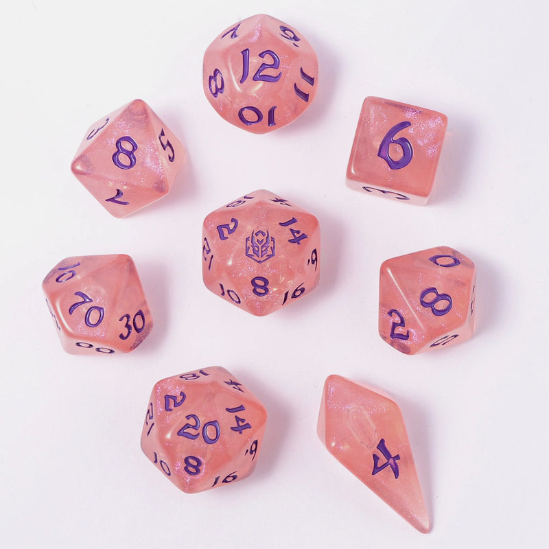 Hymgho 8pc RPG Dice Set: Elixir of Life