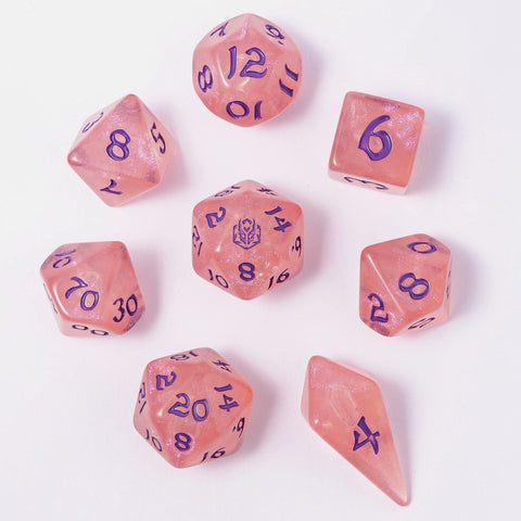 Hymgho 8pc RPG Dice Set: Elixir of Life